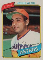 1980 Topps #593 Jesus Alou Baseball Card