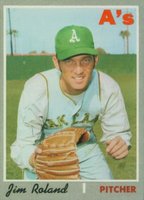 1970 Topps #719 Jim Roland Baseball Card