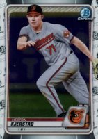 2020 Bowman Draft #BD122 Heston Kjerstad SP-Chrome Baseball Card