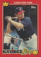 1990 Kaybee Kings #12 Carlton Fisk Baseball Card