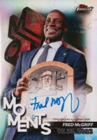 2024 Topps Finest Finest Moments Autographs #FMAFM Fred McGriff Baseball Card