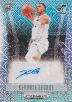 2023 Panini Prizm Deca Signatures #DSKEY Keyonte George Mojo Prizm Basketball Card