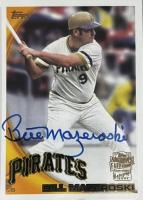 2022 Topps Archives Fan Favorites Autographs #10FFBM Bill Mazeroski Baseball Card