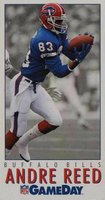 1992 Fleer GameDay #210 Andre Reed Football Card