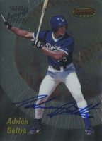 1998 Bowman's Best Certified Autograph #120 Adrian Beltre Baseball Card