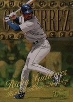 1999 Metal Universe #199 Ricky Gutierrez Precious Metal Gems Baseball Card