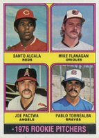 1976 Topps #589 Rookie Pitchers Baseball Card