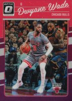 2016 Panini Donruss Optic #12 Dwyane Wade Purple Basketball Card