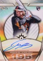 2024 Topps Luminaries Hit Kings Autographs #HKHOL Jackson Holliday Baseball Card