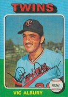 1975 Topps #368 Vic Albury Baseball Card