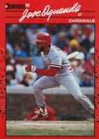 1990 Donruss #161 Jose Oquendo Baseball Card
