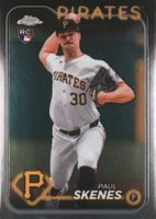 2024 Topps Chrome Update #USC88 Paul Skenes Baseball Card
