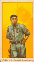 1915 American Caramel # Ty Cobb Lean on bat Baseball Card