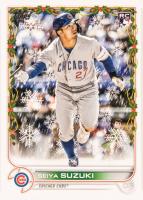 2022 Topps Holiday #HW177 Seiya Suzuki Sssp Baseball Card