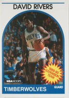 1989 Hoops #346 David Rivers Basketball Card
