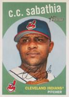 2008 Topps Heritage  #232 C.C. Sabathia Baseball Card