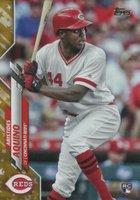 2020 Topps Complete Set #20 Aristides Aquino Gold Stars Baseball Card