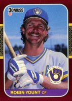 1987 Donruss Opening Day #58 Robin Yount Baseball Card