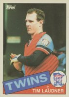1985 Topps Tiffany #71 Tim Laudner Baseball Card