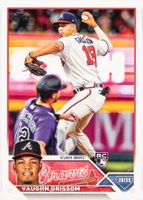 2023 Topps #275 Vaughn Grissom Baseball Card