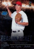 2011 Playoff Contenders #17 Mike Trout Crystal Collection Baseball Card