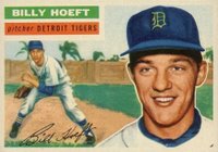1956 Topps #152 Billy Hoeft Gray Back Baseball Card