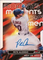 2023 Topps Finest Finest Moments Autographs #FMAPA Pete Alonso Baseball Card