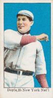 1909 Anonymous # Larry Doyle Throwing Baseball Card