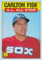 1986 Topps #719 Carlton Fisk All-Star Baseball Card