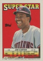 1988 Topps Stickercard #8 Mike Schmidt Joe Carter-213 Baseball Card