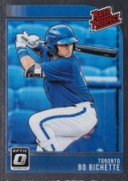 2018 Panini Donruss Optic Rated Prospect #RP4 Bo Bichette Baseball Card