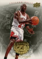 2009 Upper Deck Jordan Legacy Gold #80 Michael Jordan Basketball Card