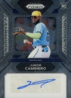 2024 Panini Prizm Sensational Signatures #SSJC Junior Caminero Baseball Card