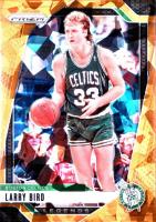 2024 Panini Prizm #299 Larry Bird Orange Ice Basketball Card