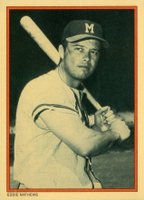 1985 Circle K #11 Eddie Mathews Baseball Card