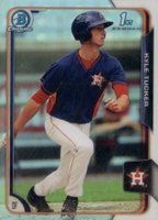 2015 Bowman Draft #75 Kyle Tucker Chrome-Refractor Baseball Card