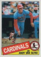 1985 Topps #551 Andy Van Slyke Baseball Card