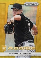 2013 Panini Prizm #239 Gerrit Cole Gold Prizm Baseball Card