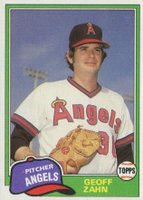 1981 Topps #856 Geoff Zahn Traded Baseball Card