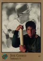 1992 Studio #222 Jose Canseco Baseball Card