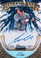 2024 Bowman Sterling Sterling Extravaganza Autographs #SEAMC Max Clark Baseball Card