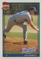 1991 Topps Desert Shield #770 Jay Howell Baseball Card