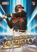 2023 Topps Stadium Club Virtuosos of Velocity #VV24 Adley Rutschman Baseball Card