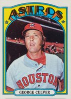 1972 Topps #732 George Culver Baseball Card