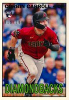 2023 Topps Transcendent VIP Party Through the Years Reproduction 2023 Rookies #1967 Corbin Carroll Variation Baseball Card