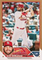 2023 Topps #622 Alec Burleson Gold Baseball Card