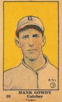 1921 Strip Card #29 Hank Gowdy Baseball Card