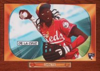 2024 Bowman 1955 Bowman Anime #BA1 Elly de La Cruz Baseball Card