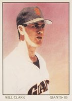 1990 Score #684 Will Clark Baseball Card