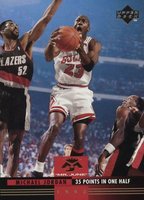 1993 Upper Deck Mr. June #MJ4 Michael Jordan 35 Points in One Half Basketball Card